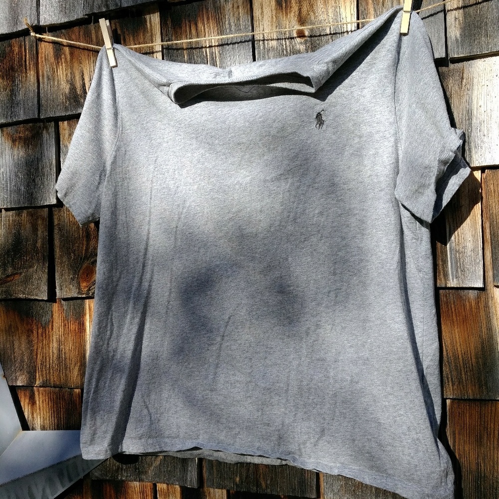 Grey Ralph Lauren V Neck Men's Jersey. XXL